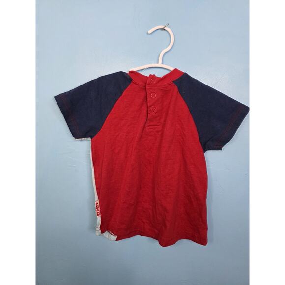 Vintage 18 Months Sesame Street Elmo Tee Light Embroidered Snap Back Closure - Picture 6 of 8